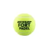 Мяч для падела Dunlop Fort Padel, 601555, уп.3 шт, FIP, сукно, нат.резина,желтый за 1&nbsp;135.60 ₽ купить в Новосибирске