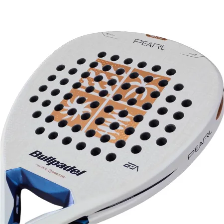 Ракетка для падела BULLPADEL Pearl 27, 497249, для проф-в, стекловолокно,карбон, бело-золотистый за 44&nbsp;319 ₽ купить в Новосибирске