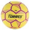 Мяч ганд. TORRES Club, H32433, р.3, ПУ, 5 подкл. слоев, руч. сшивка, желтый