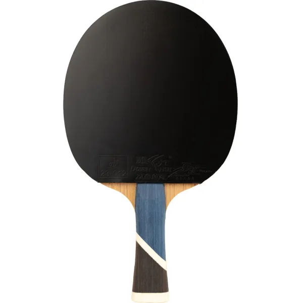 Ракетка для н/т DOUBLE FISH 5A+C, для продвин, ITTF Appr, накл. 2,1 мм, конич. ручка+ 2 мяча V40+мм за 2&nbsp;779.50 ₽ в Новосибирске