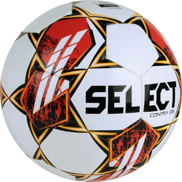 Мяч футб. SELECT Contra DB V23, 0854160300, р.4, FIFA Basic, 32 пан, ПУ, гибрид.сш, бел-чер-красн за 4&nbsp;455.70 ₽ в Новосибирске