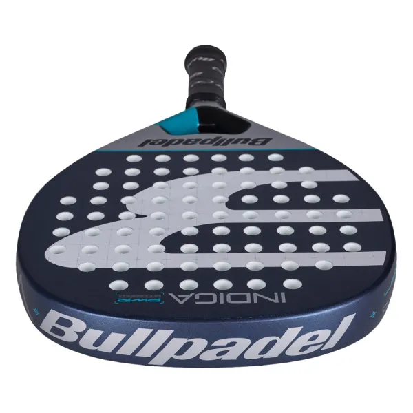 Ракетка для падела BULLPADEL Indiga Power 26, 494416, для начинающих, стекловолокно, темносине-серый за 14&nbsp;672.70 ₽ в Новосибирске