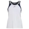 СЦ*Майка жен. HEAD Club 22 Tank Top W 814461-WHDB-L, р.L, 92% полиэстер, 8% эластан, белый