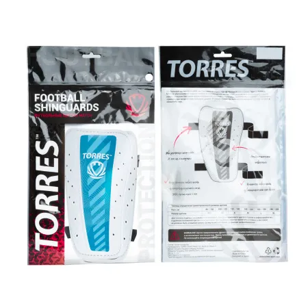 Щитки футбольные TORRES Match за 1&nbsp;771.40 ₽ купить в Новосибирске