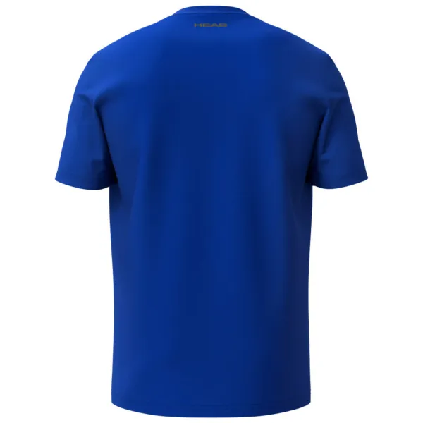 СЦ*Футболка мужская HEAD Club Original T-Shirt M 811855-Ro-S, р.S, хлопок,полиэстер,эластан, синий за 2&nbsp;888.30 ₽ в Новосибирске