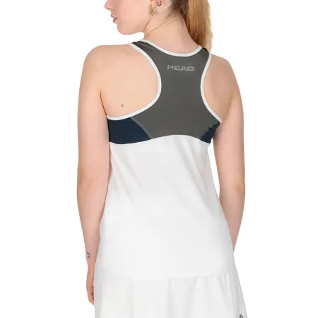 СЦ*Майка жен. HEAD Club 22 Tank Top W 814461-WHDB-L, р.L, 92% полиэстер, 8% эластан, белый за 3&nbsp;500.30 ₽ купить в Новосибирске