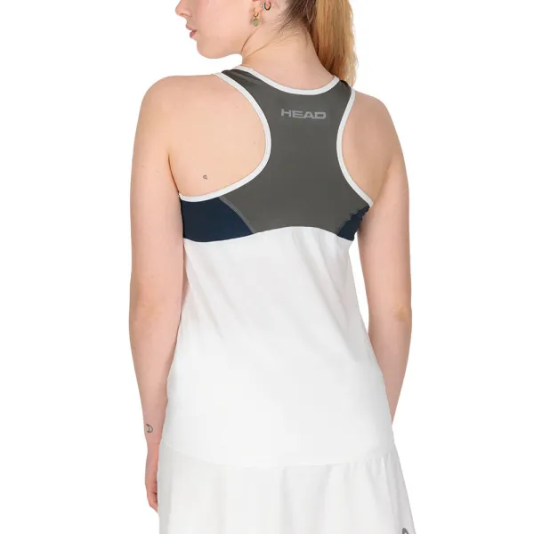 СЦ*Майка жен. HEAD Club 22 Tank Top W 814461-WHDB-L, р.L, 92% полиэстер, 8% эластан, белый за 3&nbsp;500.30 ₽ в Новосибирске