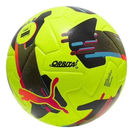 Мяч футб. PUMA Orbita 2 TB, 08432303, р.5, FIFA Quality Pro, 12 пан., ТПУ, термосшивка, желто-черный за 7&nbsp;260.70 ₽ купить в Новосибирске