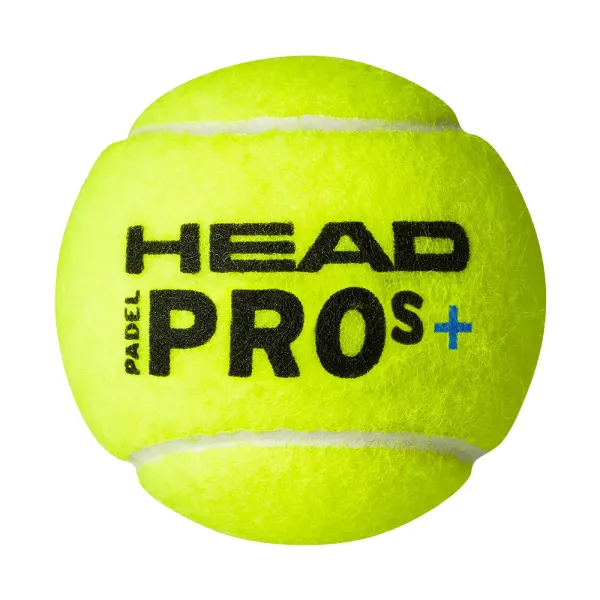 Мяч для падела HEAD Padel Pro S+, 540303, уп.3 шт, FIP Approved, войлок,нат.резина,желтый за 933.30 ₽ в Новосибирске