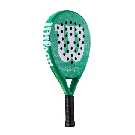 Ракетка для падела WILSON Blade Jr  V4 Padel, WR213811U0, для начин-х, стекловолокно, зеленый за 14&nbsp;934.50 ₽ купить в Новосибирске