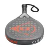 Ракетка для падела Dunlop Nanomax Pro, 10370739, для профессионалов, графит, серо-оранжевый за 17&nbsp;248.20 ₽ купить в Новосибирске
