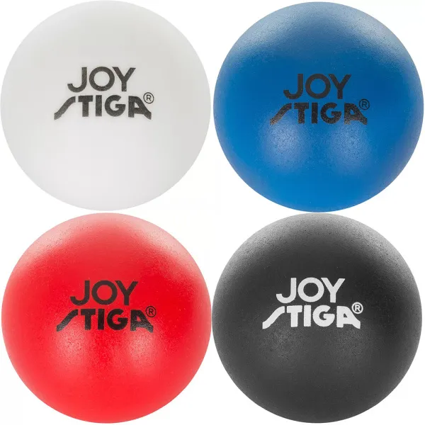 Мяч для наст. тенниса Stiga Joy, 1110-5240-04, диам. 40+мм, пластик, упак. 4 шт, мультиколор за 1&nbsp;286.90 ₽ в Новосибирске