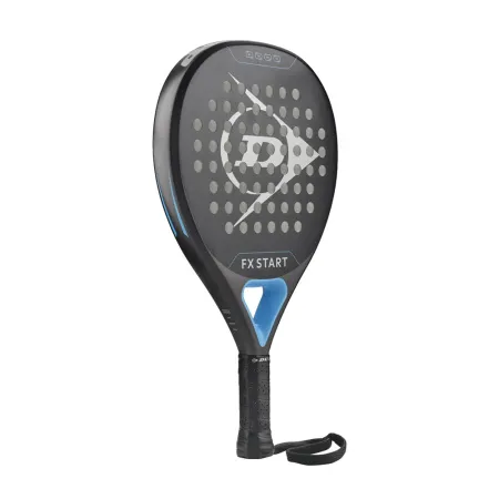 Ракетка для падела Dunlop FX Start, 10370737, для начинающих, гибрид, графит, черно-синий за 13&nbsp;175 ₽ купить в Новосибирске
