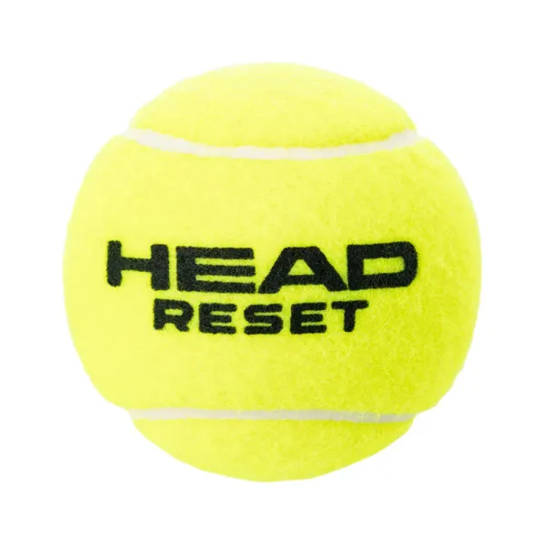Мяч теннисный HEAD Reset 4B, 575034, крафт. упак.4 шт, половинное давление, фетр,нат.резина,желтый за 1&nbsp;055.70 ₽ в Новосибирске