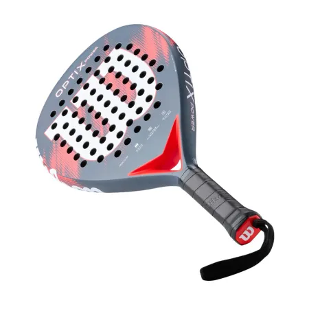 Ракетка для падела WILSON Optix V2 Power FRM RD, WR190811U2,для начин-х, стекловолокно,черно-красный за 21&nbsp;119.10 ₽ купить в Новосибирске