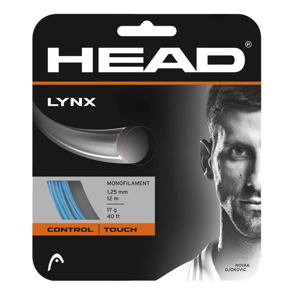 Струна теннисная HEAD Lynx 17, 281784-BL, 12м, диаметр струны 1,25 мм, синий