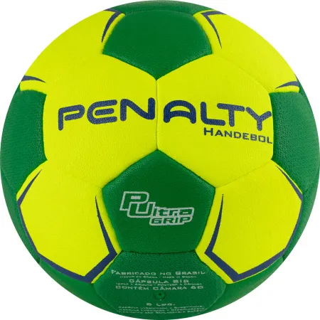 СЦ*Мяч ганд. PENALTY HANDEBOL SUECIA H2L ULTRA GRIP FEMININO, 5115615300-U,р.2,PU,руч.с,жел-зел за 3&nbsp;512.20 ₽ купить в Новосибирске