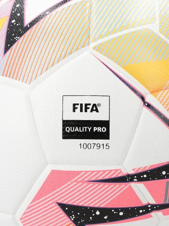 Мяч футзал PUMA Futsal 1, 08376301, р.4, FIFA Quality Pro, 32пан, ПУ, терм.сш, бело-розовый за 6&nbsp;502.50 ₽ купить в Новосибирске