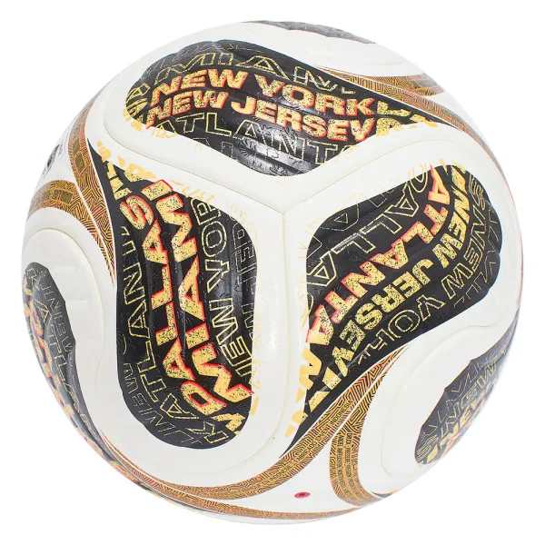 Мяч футб. ADIDAS WC26 Trionda Final PRO, JY8928, р.5, FIFA PRO, 4пан, ПУ, термосш, бел-черн-золотист за 22&nbsp;455.30 ₽ в Новосибирске