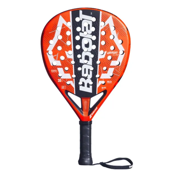 Ракетка для падела BABOLAT Veron Juan Lebron 3.0, 150182,для продв.игр., стекловолокно, оранжево-чер за 36&nbsp;908.70 ₽ в Новосибирске