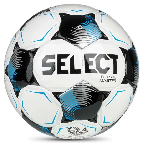 Мяч футзал. SELECT Futsal Master V26, 1043471003, р.4, Basic,32п, гл.ПУ, руч.сш,бело-сине-черный за 7&nbsp;031.20 ₽ в Новосибирске