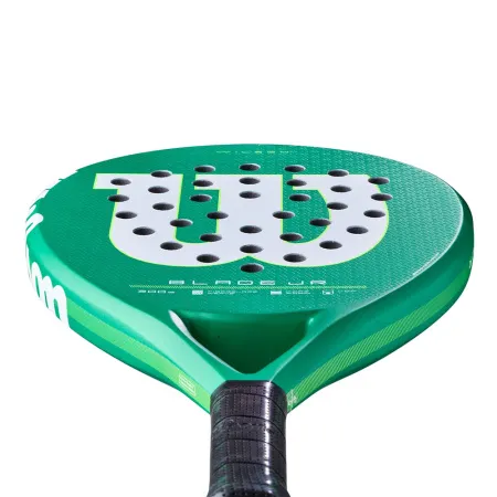 Ракетка для падела WILSON Blade Jr  V4 Padel, WR213811U0, для начин-х, стекловолокно, зеленый за 14&nbsp;934.50 ₽ купить в Новосибирске
