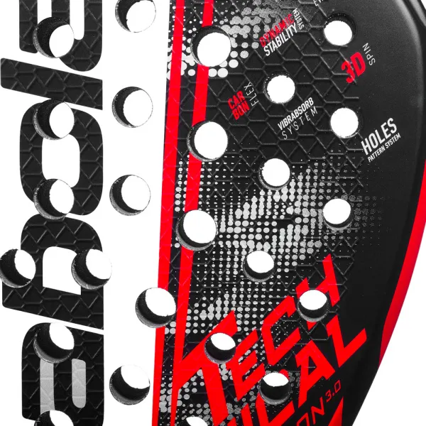 Ракетка для падела BABOLAT Technical Veron 3.0, 150183,для продв.игр., стекловолокно, черно-красный за 33&nbsp;554.60 ₽ в Новосибирске
