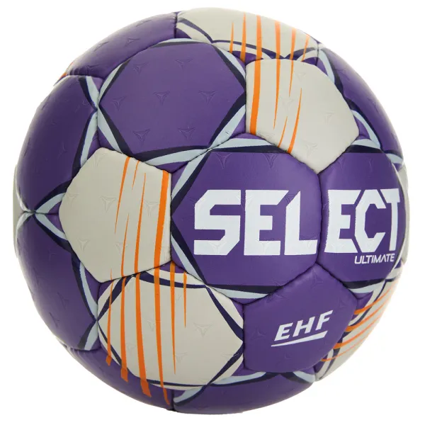 Мяч ганд. SELECT Ultimate Official EHF V24, 1612858999, Senior(р.3), EHF Appr, ПУ, руч.сш, фиол-сер за 15&nbsp;504 ₽ в Новосибирске