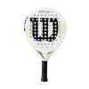 Ракетка для падела WILSON Optix V2 Lite WH, WR190711U2, для начин-х, стекловолокно,бело-черн-беж