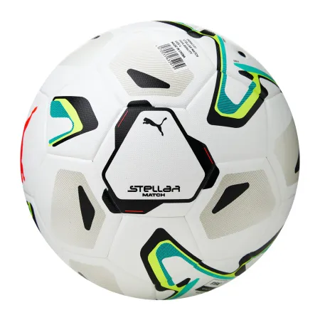 Мяч футб. PUMA Stellar Match, 08506301, р.4, FIFA Quality, 32 пан, ТПУ, термосшивка, белый,мультикол