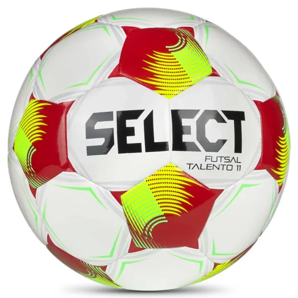 Мяч футзал. SELECT Futsal Talento 11 V26, 1061471014, р.3(Jr),  32п, ТПУ, маш.сш, бело-желто-красный за 4&nbsp;355.40 ₽ в Новосибирске