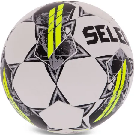 Мяч футб. SELECT Club DB V23, 0865160100, р.5, FIFA Basic 32п, ТПУ, гибридн.сш, бело-черно-зеленый