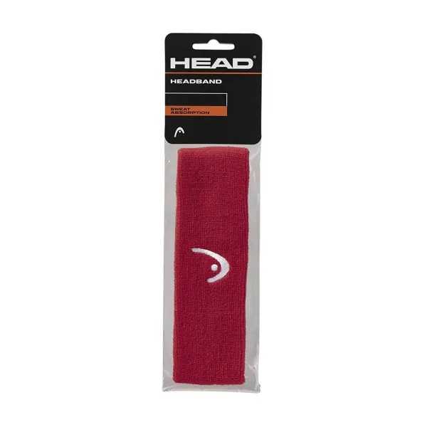 Повязка на голову HEAD 2", 285080-RD, шир. 5 см, 90% нейлон, 10% эластан, красный