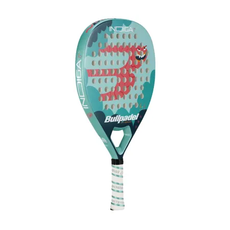 Ракетка для падела BULLPADEL Indiga Jr Girl 26, 494423, для начинающих, стекловолокно, бирюз-коралл за 10&nbsp;480.50 ₽ купить в Новосибирске