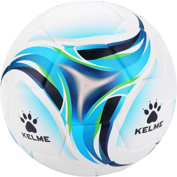 Мяч футб. KELME Vortex 18.2, 8301QU5021-113, р.5, 32 панели, ПУ, термосшивка, бело-синий за 6&nbsp;045.20 ₽ в Новосибирске