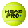 Мяч для падела HEAD Padel Pro+, 540203, уп.3 шт, FIP Approved, войлок,нат.резина,желтый за 933.30 ₽ купить в Новосибирске
