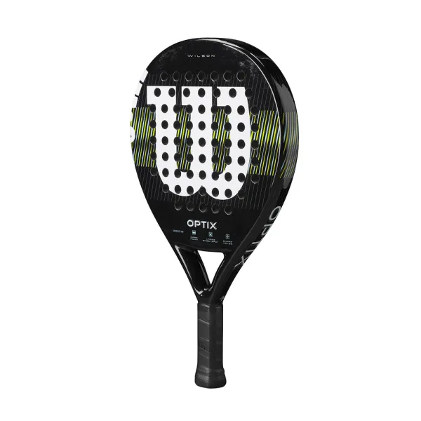 Ракетка для падела WILSON Optix V1 Black, WR181611U2, для начин-х, стекловолокно, черный за 17&nbsp;399.50 ₽ в Новосибирске