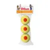 Мяч теннисный детский WILSON Starter Orange, WRT137300, ITF, фетр, нат.рез, уп.3шт, оранж