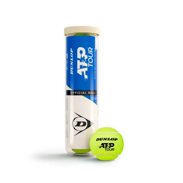 Мяч теннисный Dunlop ATP Official Tour Premium 4B, 601599, уп.4шт, одобр. ITF, нат.резина,фетр. за 1&nbsp;734 ₽ в Новосибирске
