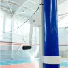 Волейбольные стойки универсальные со стаканами и механизмом натяжения троса ZAVODSPORTA за 41&nbsp;400 ₽ купить в Новосибирске